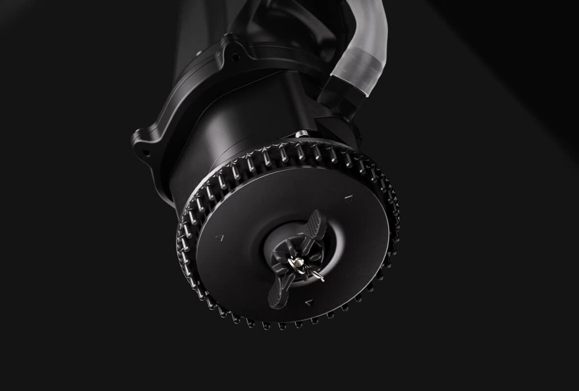 DJI Agras T70P çift atomizasyonlu santrifüj sprinkler
